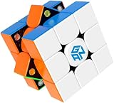 GAN 356X v2, 公式 競技用 ガンキューブ - 磁石 回しやすい マジックキューブ 3x3 ステッカーレス 高機能 マグネットキューブ