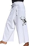 Raan Pah Muang PANTS レディース US サイズ: 3L カラー: ホワイト