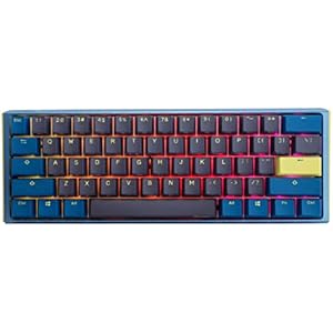 Ducky One 3 Mini Daybreak 60% Hotswap RGB Double Shot PBT QUACK メカニカルキーボード (Cherry MX Red)
