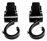 Nice Days（ナイス　ディズ）　ベビーカー フック 360°回転可能クリップ 荷物対応　 2個組