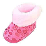 Zhhlinyuan 安定した品質 ベビー Girls Boys Soft Sole Snow Boots Toddler Warm Cotton Shoes One Size