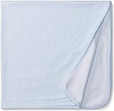 ABSORBA Baby-Boys Blanket Blue Blue/White One Size [並行輸入品]