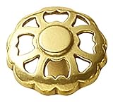 ジェームズタウンアクセントQueen Anne 's Laceコレクション1 1 / 2インチキャビネットノブLandcaster手研磨