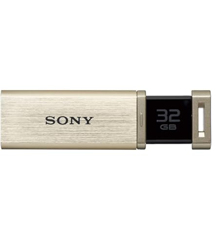 Amazon | ソニー USBメモリ USB3.1 8GB ブラック コンパクトメタル