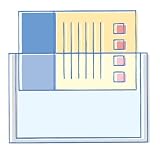 プラス カードケース ハード PC-216C B6 2個セット
