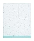 Petit Praia Sheets Set Cot Petit Zoo (60 x 120 cm, Rojo) by Petit Praia