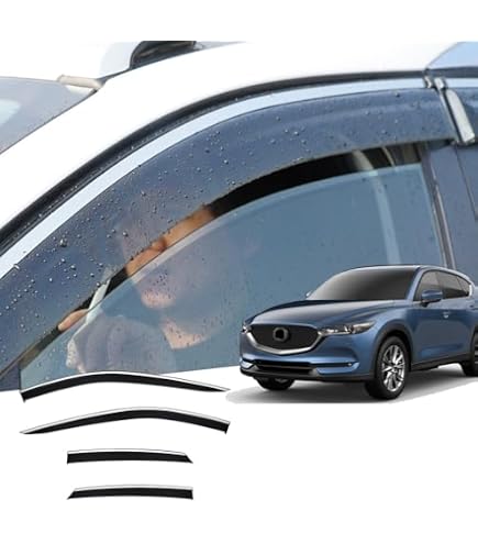 Amazon | オートエクゼ(Auto Exe) スポーツサイドバイザー CX-5 KF系