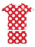 AM PM Kids! Toddler Laminated Bib, Red Dots by AM PM Kids!