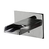 ALFI brand AB5901-BN Waterfall Tub Filler, Brushed Nickel [並行輸入品]