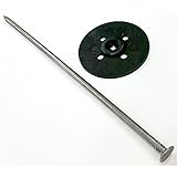 太クギパット 黒ちゃん 20cm　100個 太釘パット ミネ ZN