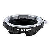 K&F Concept レンズマウントアダプター KF-MM10 (ライカMマウント接写リング） 10mm