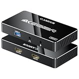 C.AMOUR 2024 キャプチャーボード 4K 60FPS パススルー Switch対応 1080P 60FPS キャプチャー USB3.0 ビデオキャプチャー Switch PS3 PS4 PS5 Xbox ゲーム配信 画面共有 録画 配信用 撮像 ドライバー不要 LEDライト付き
