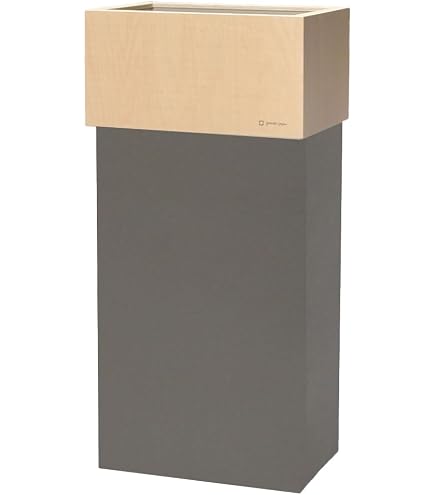 Amazon｜ダストボックス 45L アメリカンカントリー お洒落ゴミ箱 木製