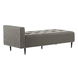 arne ベンチソファ 背もたれ無し ベンチチェアー 長椅子 片肘付き イス ダイニング 2～3人掛け 布張り Baggy SA 3×6 グレー