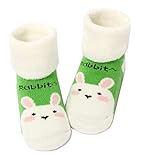 [うさぎ]太い幼児の赤ん坊のための幼児コットンソックス、1?3年、2ペア