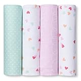 Circo 4pk Flannel Receiving Blankets – Sweet Kitty TRG