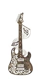 Benzara Attractive Styled Metal Guitar Wall Decor [並行輸入品]
