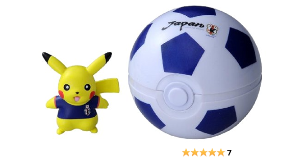Amazon ポケットモンスター サッカー日本代表 With ポケモン モンスターコレクション 日本代表ピカチュウ ぬいぐるみ おもちゃ