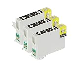 【Ecolink】EPSON エプソン IC6CL50対応 ICBK50 ブラック単品3個セット IC50系 互換インクカートリッジ