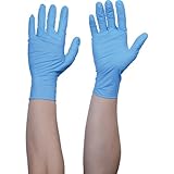 TRUSCO(トラスコ)  ニトリル TGワーク 0.10 粉付青L TGPN10BL100枚入り