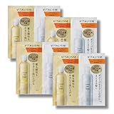 バイタリズム(VITALISM) スカルプケア シャンプー コンディショナー レディース 【パウチ 4個セット】トラベルセット 旅行用 宿泊 持ち運び 便利 (女性用)