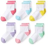 Jefferies Socks Baby Girls' Girl Performance Tech Quarter Socks Multi Infant [並行輸入品]