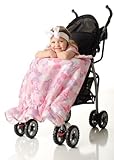 Bumkins Waterproof Stroller Blanket, Butterfly [並行輸入品]