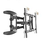 BeishiTenwaymiliテレビ壁掛け伸縮金具 40～85インチ対応 フルモーション式 耐荷重80kg VESA規格200*100-600*400mm tv壁掛け金具 かべかけ金具 テレビアーム ウォールマウント 前後＆左右&上下多角度調節
