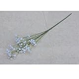 花嫁手Bouquets人工ウェディングフラワーシミュレーションBabysbreath Holding Bouquet Decoration ホワイト Mi-home-yzz-20180319-51
