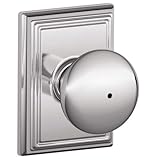 Schlage f40-ply-add Plymouthプライバシーノブセットwith Decorative Addisonローズ、 F40PLY625ADD