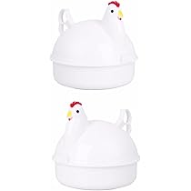 Amazon.co.jp: ゆでたまご器 4個用 電子レンジ調理 蒸し器 レンジ ゆで