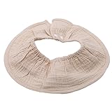 HKUN ビブ ベビー よだれかけ 花びら型 360度回転 食事用 柔らかい 出産のお祝いギフト