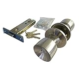 GOAL ロック錠 N-G-5E B/S100 薄扉 ドア厚25~33mm