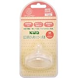 KOB 広口ほ乳びん用乳首 Mサイズ クロスカット 1コ入