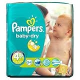 Pampers Baby Dry Size 4+ (9-20kg) Maxi Plus x 24 per pack by Pampers [並行輸入品]