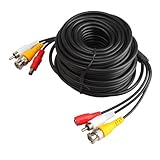 ビデオ延長ケーブル BNCケーブル 15m BNC RCA DC 延長コード 映像 音声 電源一体型 防犯カメラ用