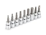 TEKTON 1366 3/8-Inch Drive Hex Bit Socket Set, Metric, 3mm - 10mm, 10-Piece [並行輸入品]