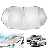 「改良型」Cartist トヨタ 新型 ヴォクシー ノア 90系 フロントサンシェード VOXY NOAH 4代目 R90W型 R4.1〜 