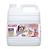 【業務用 大容量】トップ クリアリキッド抗菌 部屋干し 洗剤 蛍光剤無配合 洗濯洗剤 液体 4㎏