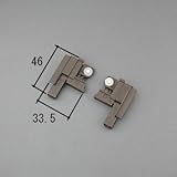 三協アルミ 補修部品 網戸部品 網戸はずれ止め/ 振れ止め(WB1739S0-BK)