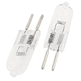 uxcell G5.3　バイピン　ベース　ハロゲン　交換用バルブ　24V 50W 2個入