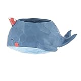 【ノーブランド品】樹脂　クジラ　サボテン　多肉植物　花壇　ポット　ボックス　部屋　庭　プランター