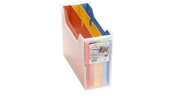 Amazon 山田化学 スッキリ分類ファイルボックスレギュラー Sh Frc 3 文房具 オフィス用品 文房具 オフィス用品