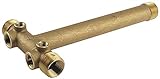 Boshart Industries 2 – 07tk-25 – 2 NL 2477315鉛フリー1 " x 10 " Centreエンドソリッド真鍮タンクTees