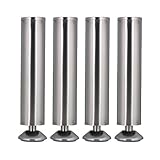 ステンレススチールキッチンキャビネット家具寝室ソファUnadjustable足脚4個パック高さ248 mm )