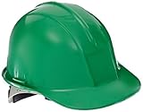 Sellstrom 69550 6 Point Ratchet Suspension Slotted Hard Hat, Green by Sellstrom