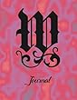 W Journal: 8 1/2 X 11 Notebook 120 Pages Wide Ruled Lined for Writing. Personalized Monogram Name Initial Elegant Font Design.