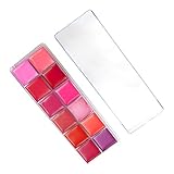 Ｋｏｋｉｙａ 12 色の口紅パレット シマー モイスチャライジング ノンスティッキー 女性