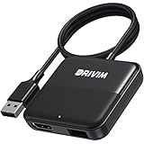 DRIVIM Car TV Mate Max HDMIマルチメディアアダプター 2025新型 HDMI出力のTV stick/スクリーンキャスター/DVDなど接続可能 ワイヤレスCarPlay+ワイヤレスAndroid Auto機能 iPhone/Android対応 カーテレビ メイトマックス USB Type-C交換アダプタ付き ワイヤレス【技適取得済み品】