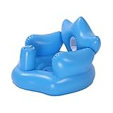 Classicbuy バスチェア バスソファ 風呂いす シャワーチェアー お風呂 入浴補助 イス コンパクト 背もたれ付き 赤ちゃん ベビー ピンク ブルー可選 PVC材質